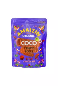 Amaizin Rollsy - chrupice rurki kokosowo - czekoladowe 140 g Bio