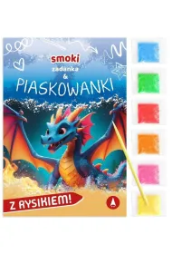 Malowanka 180X260 Smoki. Zadanka & piaskowanki SKRZAT 079630
