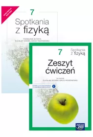 Pakiet Spotkania z fizyk� 7. Podr�cznik i Zeszyt �wicze� do fizyki dla klasy si�dmej szko�y podstawowej. Edycja 2020-2022