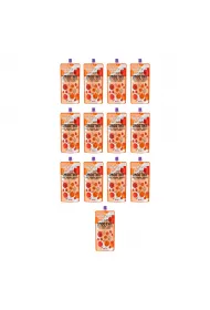 Owolovo Smoothie Pouch Jabko-Marchewka-Truskawka Zgrzewka 13 x 250 ml