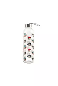 Lulabi Butelka szklana na wod Mickey&Minnie 3 lata+ 500 ml