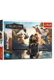 Puzzle 200 el. Szczerbatek i przyjaciele Trefl