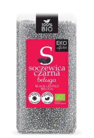 Eko Alfabet Soczewica czarna beluga 400 g Bio