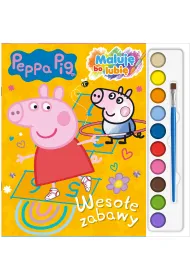 Weso�e zabawy. �winka Peppa.  Maluj�, bo lubi�