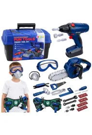 Zestaw ma�ego majsterkowicza ze srzynk� 30el. LeanToys