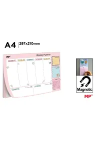 Mp Main Paper Planer tygodniowy magnetyczny A4