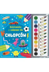 Kolorowanka z zadaniami dla ch�opc�w