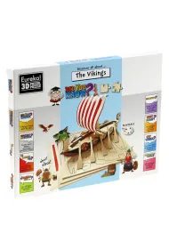 Puzzle �amig��wka drewniana Gepetto Did You Know? Wikingowie Eureka 3D