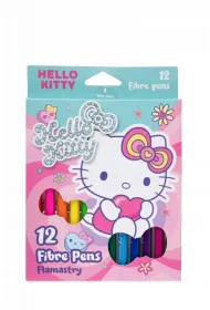 Patio Coolpack, Flamastry brokatowe Hello Kitty - Pink 1, 12 szt (10555PTR)