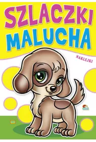 Kolorowanka. Szlaczki malucha.Piesek