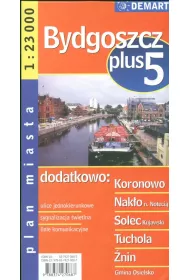 Bydgoszcz plus 5 - plan miasta demart