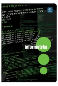 Zeszyt 60k kratka Informatyka Int. p10 INTERDRUK, cena za 1szt. kratka 60 kartek