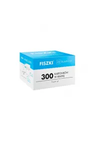 Fiszki in blanco (300 sztuk)