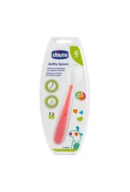 Chicco Mikka yeczka silikonowa 6m+ Bordowa