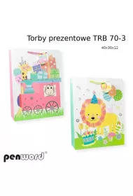 Penword Torebka prezentowa mix 40x30x12cm