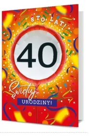 Pan Dragon Karnet 40-te urodziny