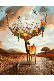 Twoje Hobby Malowanie po numerach - Jele� 40x50cm