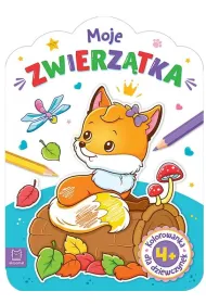 KOLOROWANKA DLA DZIEWCZYNEK. MOJE ZWIERZ�TKA