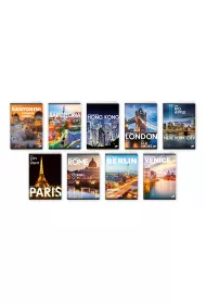 Elisa Zeszyt A5 Cities By Day linia 60 kartek 10 szt.