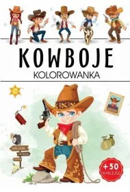 Kowboje. Kolorowanka