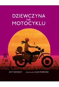Dziewczyna na motocyklu