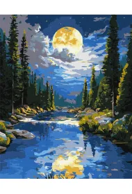 Ideyka Malowanie po numerach - Pod g�rskim... 40x50cm