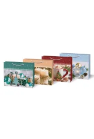 MFP Torebka na prezent bo�onarodzeniowa T8 V17 mix 325x265x135