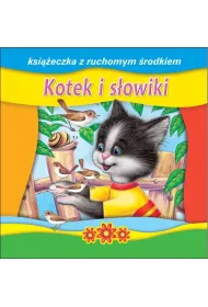 Ksi��eczka do czytania z ruchomym �rodkiem - Kotek i s�owiki (14 str.)