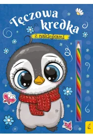 T�czowa kredka. Pingwin