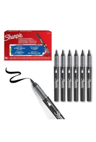 Sharpie Markery akrylowe czarne 6 szt.