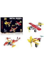 Zestaw konstruktor metal 3w1 Aircraft