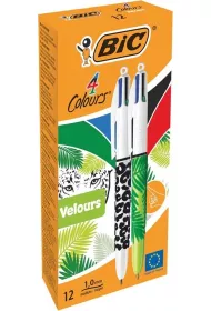 Bic Dugopis 4 Colours Velour 12 szt.