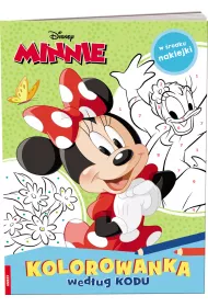 Minnie. Kolorowanka wed�ug kodu