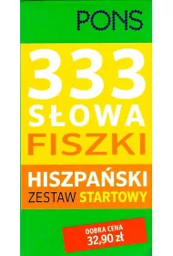 Fiszki 333 s�owa na ostro hiszpa�ski wydanie 2