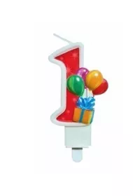 GoParty �wieczka urodzinowa 1 z balonami