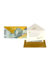 Kukartka Koperta podarunkowa KOP-034 Urodziny  banknot, kr�l