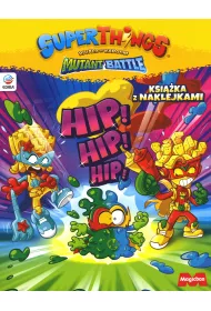 SuperThings Mutant Battle ksi��ka z naklejkami