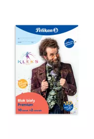 Pelikan Blok kreatywny A4 + 2 tutoriale bia�y 10 kartek