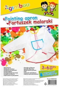 Gimboo Fartuszek malarski 3-6 lat