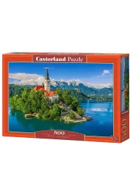 Puzzle 500 el. Bled, Slovenia Castorland