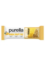 Purella Superfoods baton proteinowy mango crispy rice 45 g