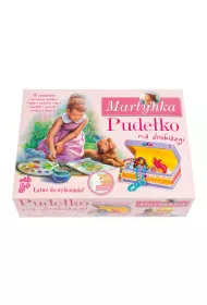 Martynka. Drewniane pude�ko na drobiazgi Papilon