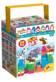 Carotina Baby Carotina klocki konstrukcyjne szczliwe zwierztka