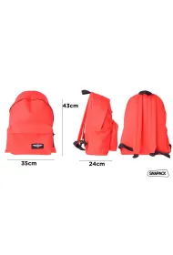 Mp Main Paper Plecak Sampack pomara�czowy