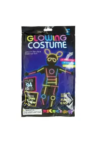 Ozdoba Kostium Glow �wiec�cy 94 elementy Halloween ARPEX GS5357