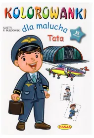 Kolorowanki dla malucha. Tata