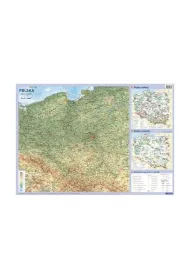 Demart Plansza edukacyjna Polska 1:500 000