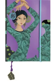 Boncahier Notatnik ozdobny 0021-02 Flamenco Mini Bulerias 144 kartki