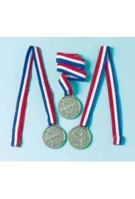 Medal plastikowy 10,5x4,4cm Amscan
