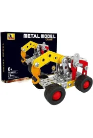 Klocki konstruktor metalowe 74el